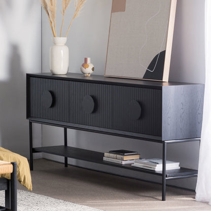 Curtis 1.8m Console Table - Black