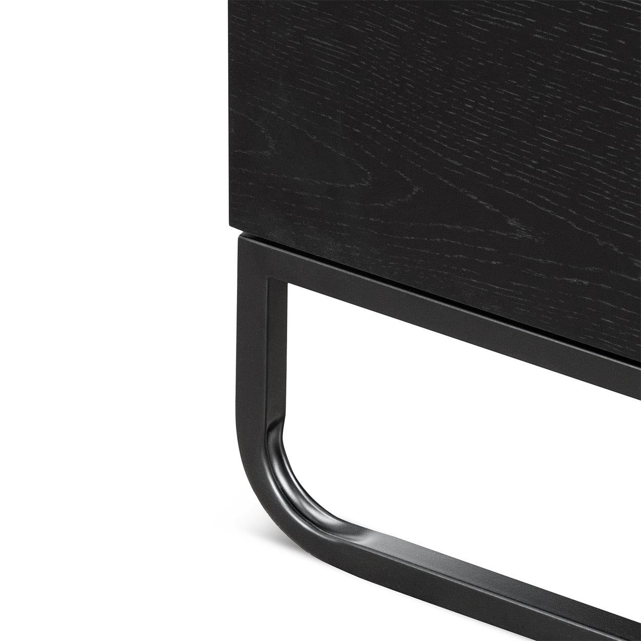 Boyle 1.75m Wooden Sideboard - Black