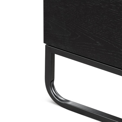Boyle 1.75m Wooden Sideboard - Black