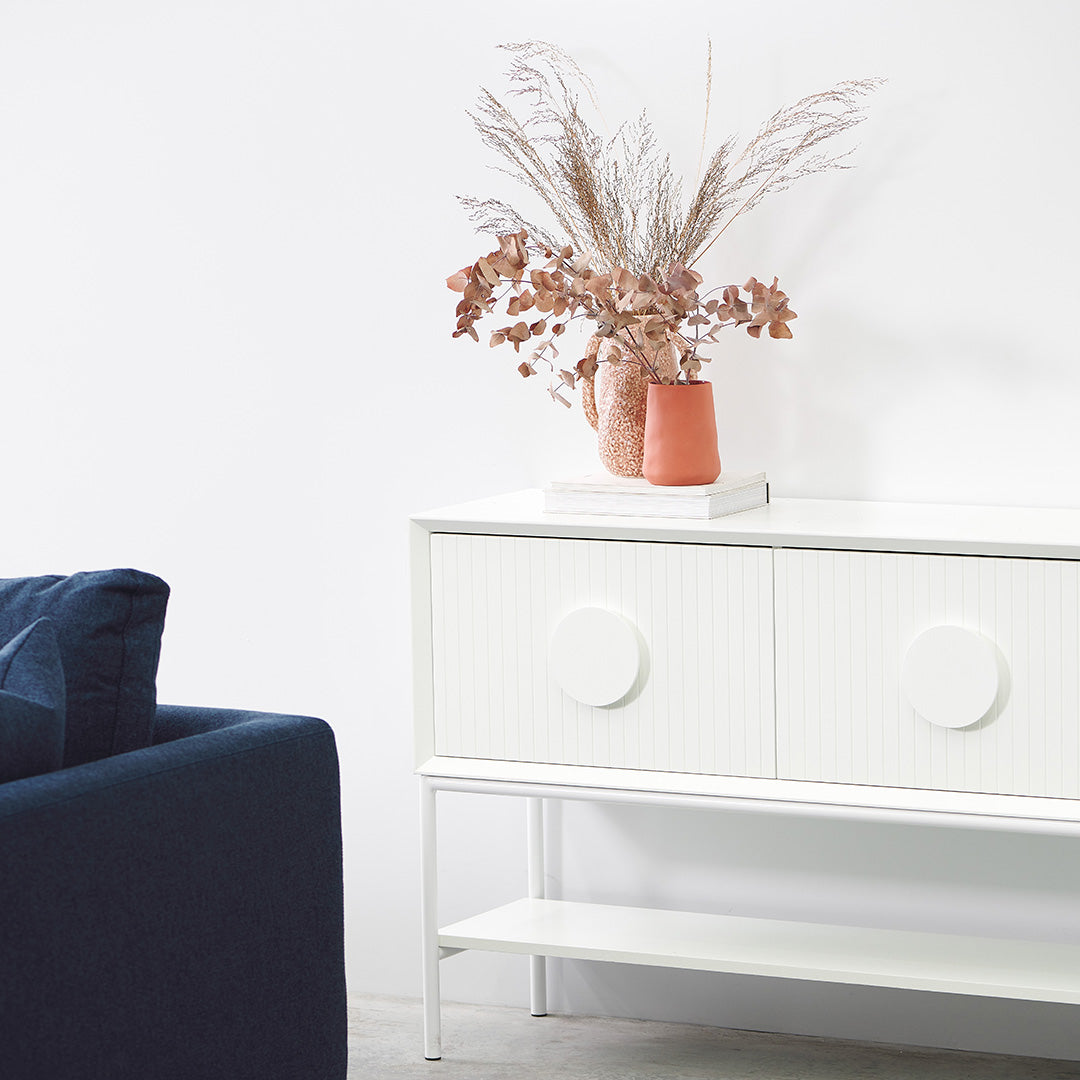Curtis 1.8m Console Table - White