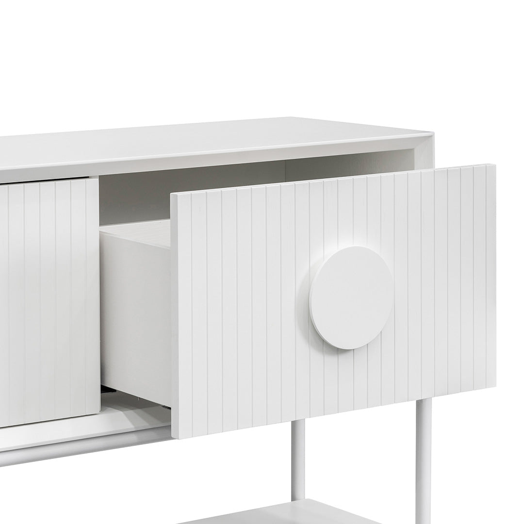 Curtis 1.8m Console Table - White