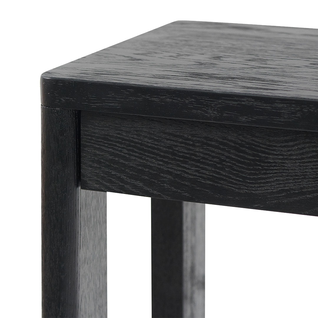 Altena 1.5m Console Table - Full Black