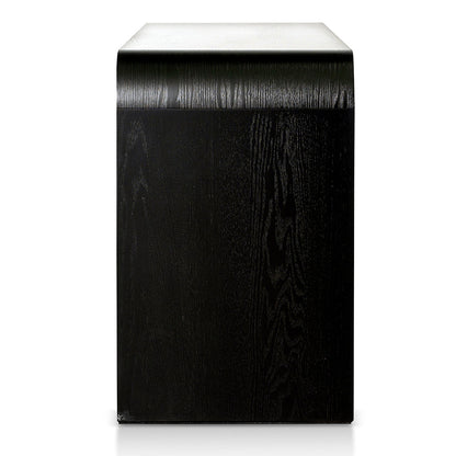 Boran 2m Buffet Unit - Textured Espresso Black