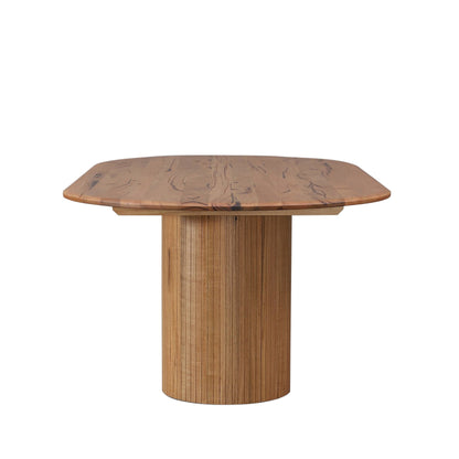 Adsila 2.4m Oval Dining Table - Natural