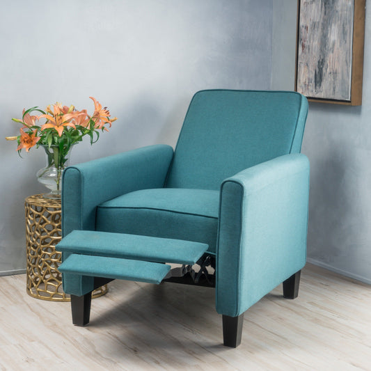 Darvis Fabric Recliner Club Chair by Christopher Knight Home
