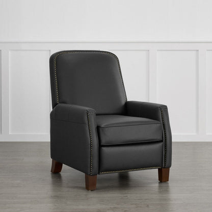 Elias Push Back Recliner for Adults Faux Leather Chair for Living Room
