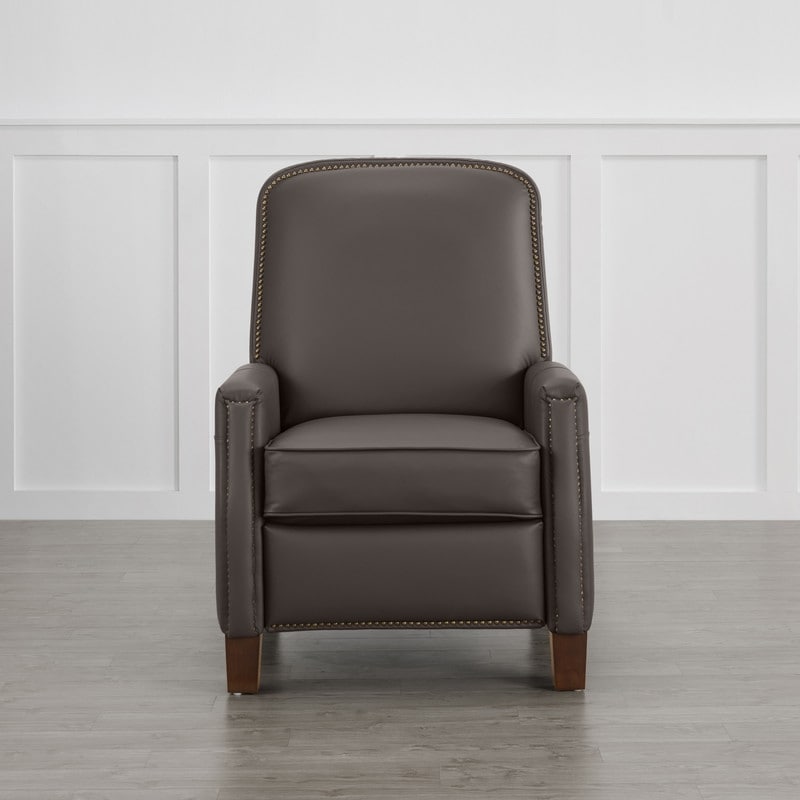 Elias Push Back Recliner for Adults Faux Leather Chair for Living Room