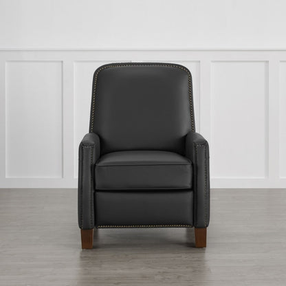 Elias Push Back Recliner for Adults Faux Leather Chair for Living Room
