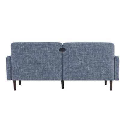 Erin Mid-Century Modern Sofa Couch Fabric
