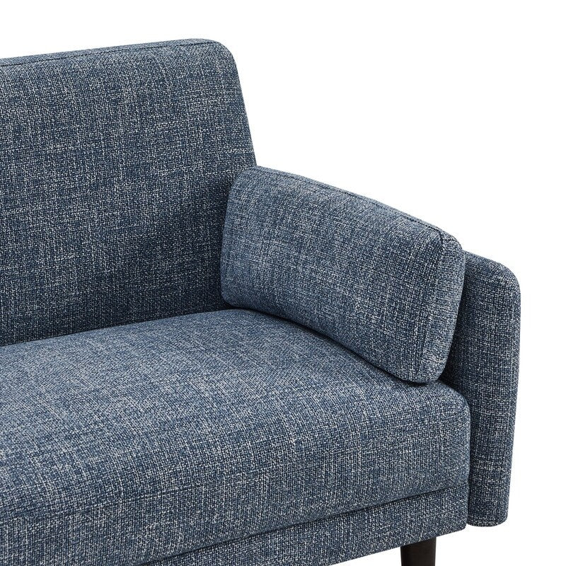 Erin Mid-Century Modern Sofa Couch Fabric