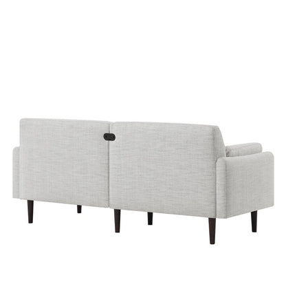 Erin Mid-Century Modern Sofa Couch Fabric