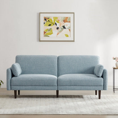Erin Mid-Century Modern Sofa Couch Fabric