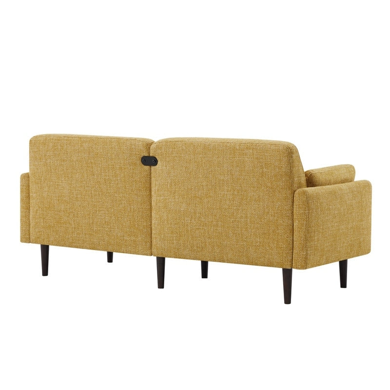 Erin Mid-Century Modern Sofa Couch Fabric