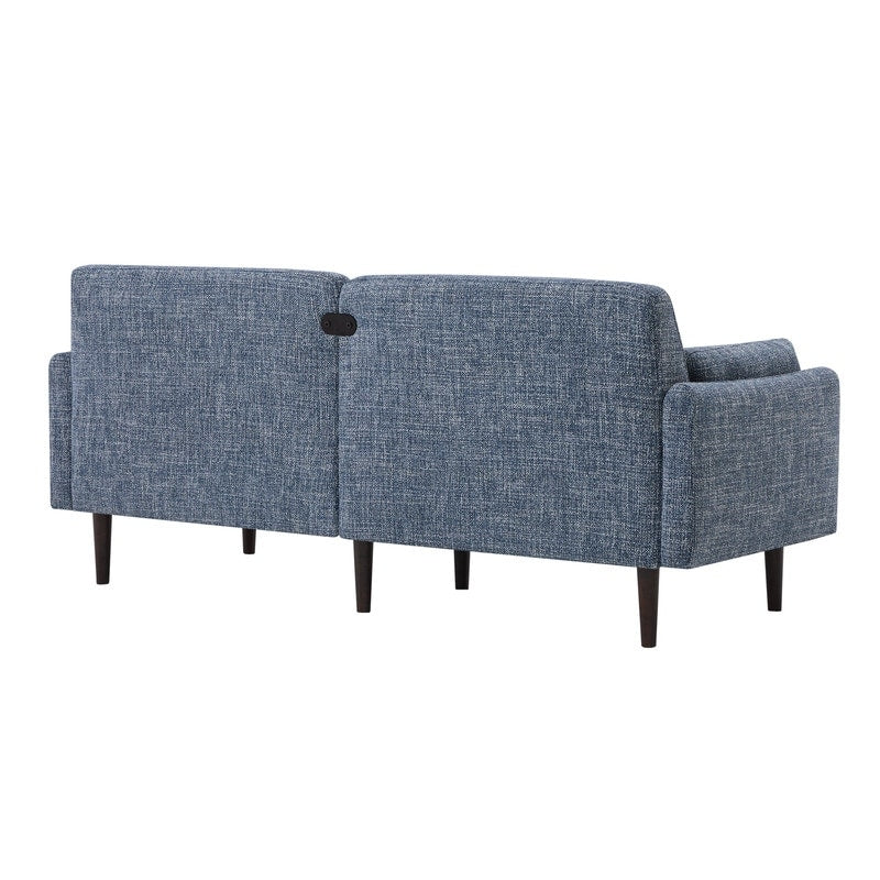 Erin Mid-Century Modern Sofa Couch Fabric