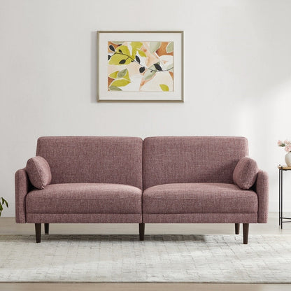 Erin Mid-Century Modern Sofa Couch Fabric