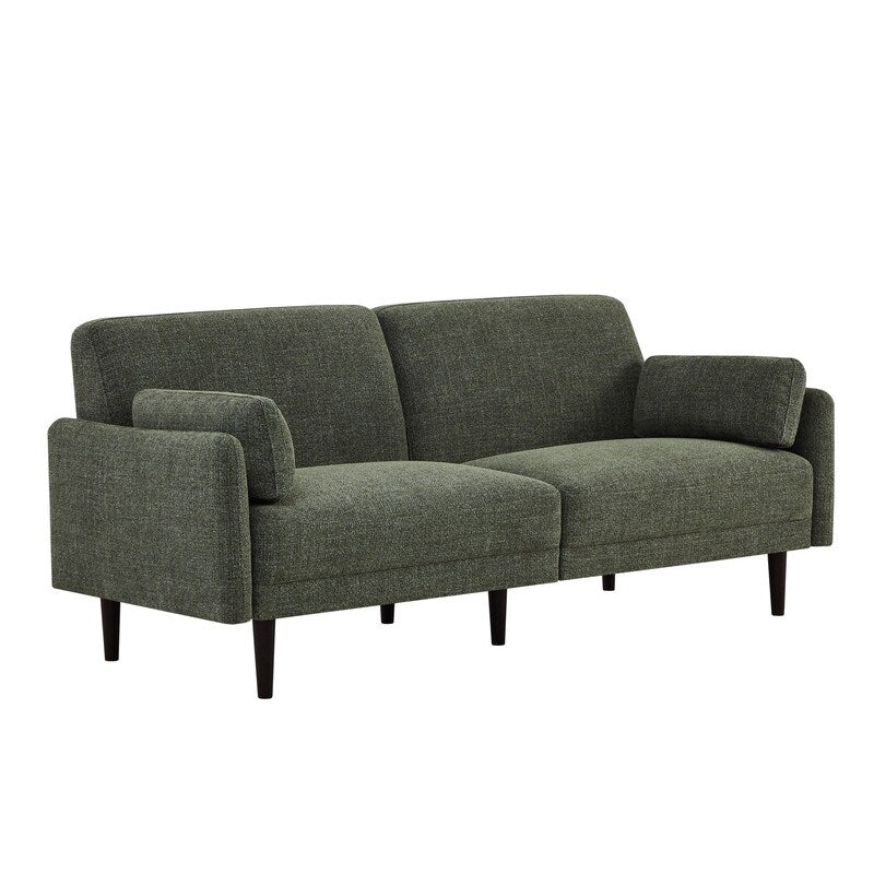 Erin Mid-Century Modern Sofa Couch Fabric