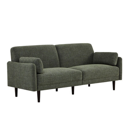 Erin Mid-Century Modern Sofa Couch Fabric
