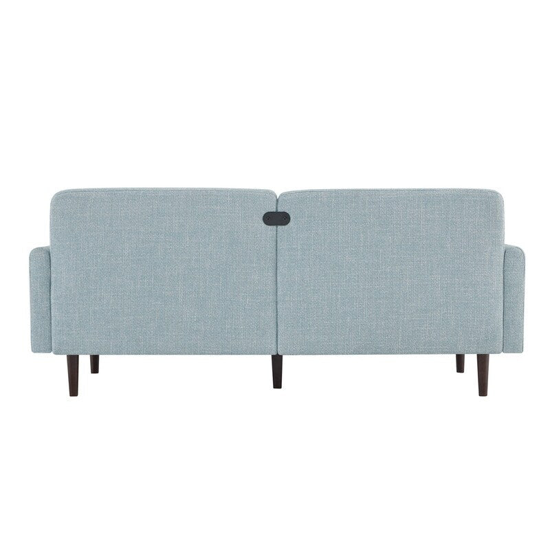 Erin Mid-Century Modern Sofa Couch Fabric