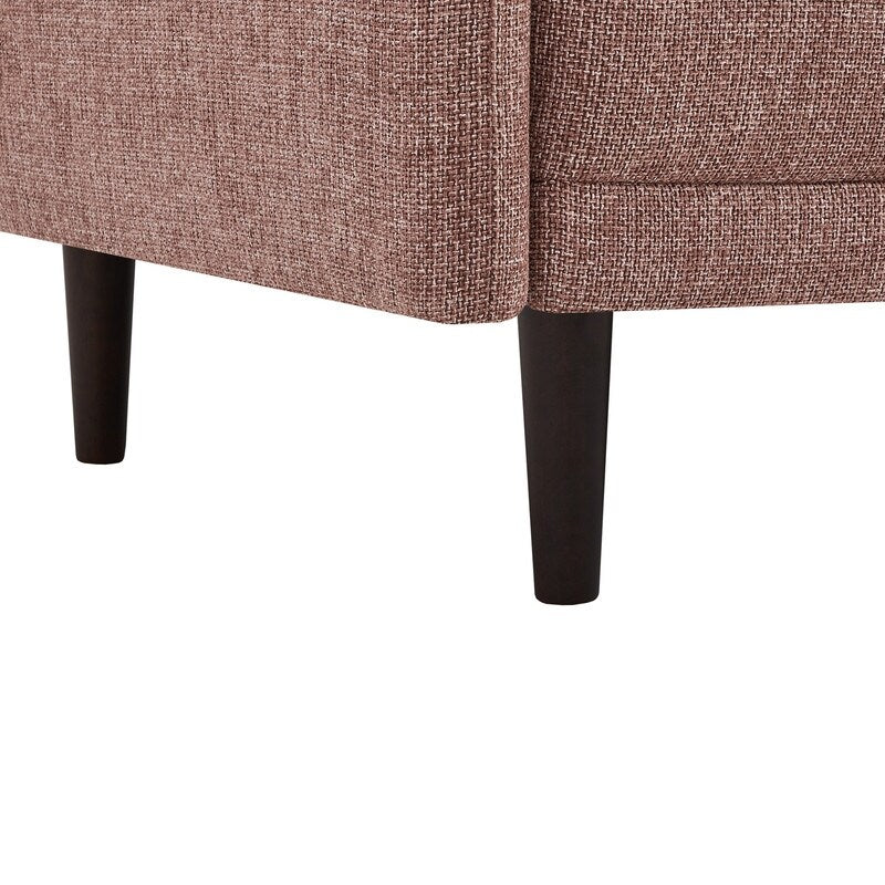 Erin Mid-Century Modern Sofa Couch Fabric