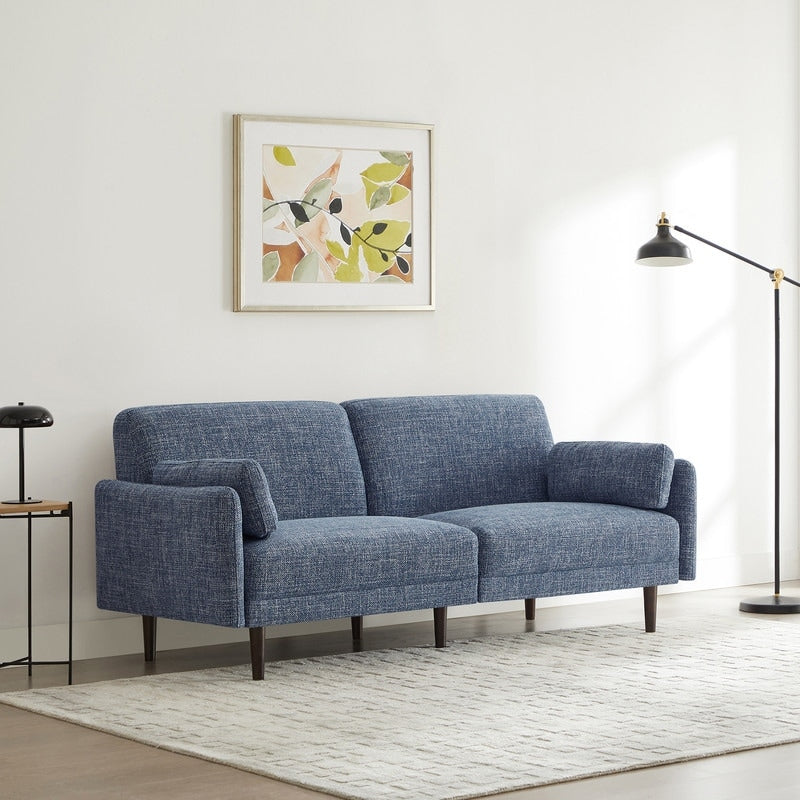 Erin Mid-Century Modern Sofa Couch Fabric