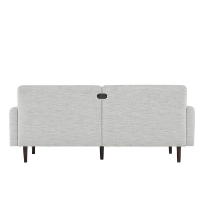 Erin Mid-Century Modern Sofa Couch Fabric