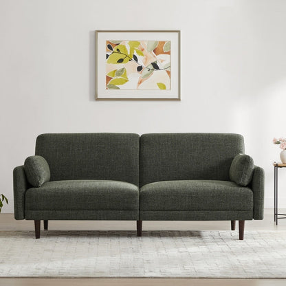 Erin Mid-Century Modern Sofa Couch Fabric