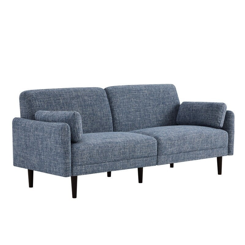 Erin Mid-Century Modern Sofa Couch Fabric