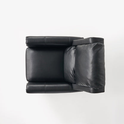 Haddan PU Leather Recliner Club Chair by Christopher Knight Home
