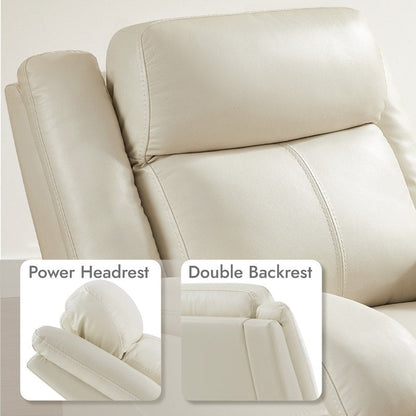 Hadlee Power Recliner Chairs with Power Headrest  Charging Ports