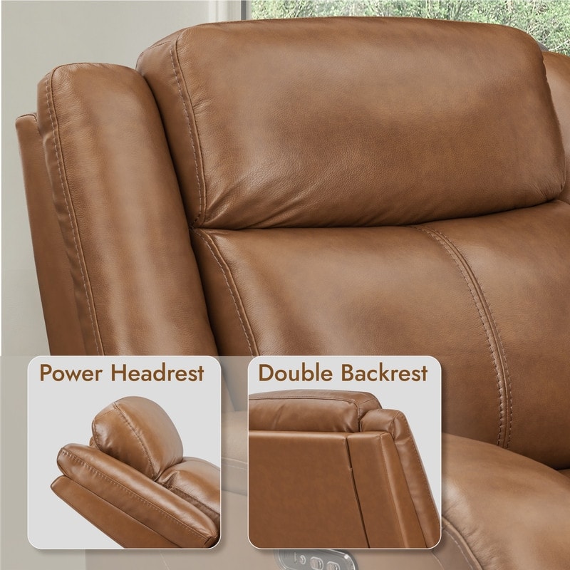 Hadlee Power Recliner Chairs with Power Headrest  Charging Ports