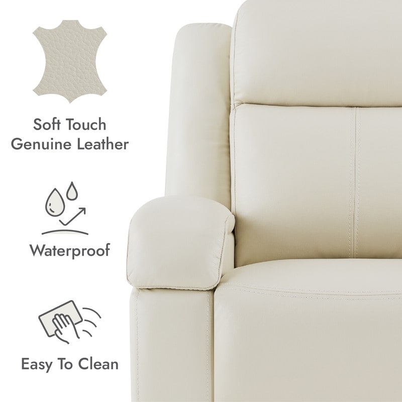 Hadlee Power Recliner Chairs with Power Headrest  Charging Ports