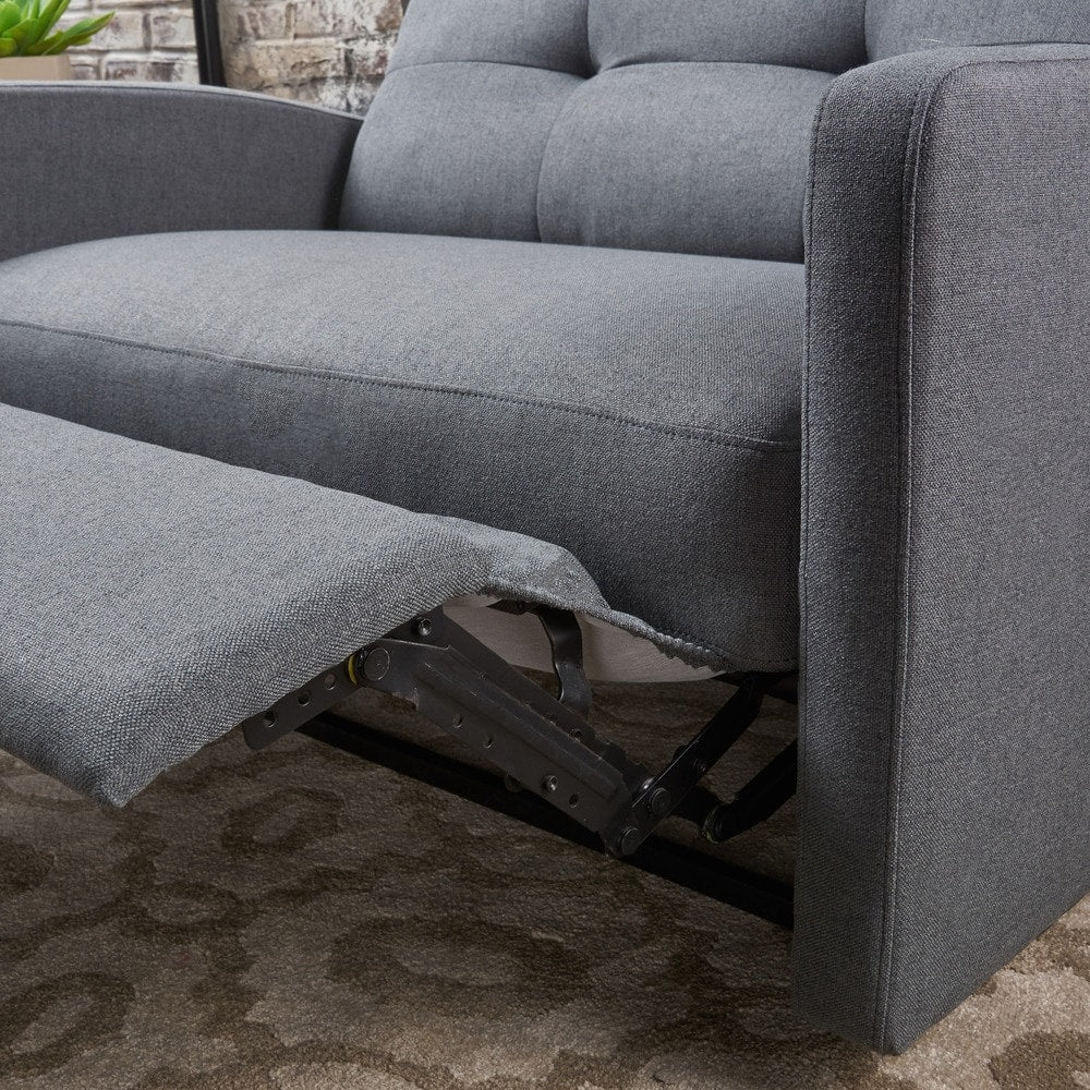 Halima Fabric 2-seater Recliner Club Chair by Christopher Knight Home