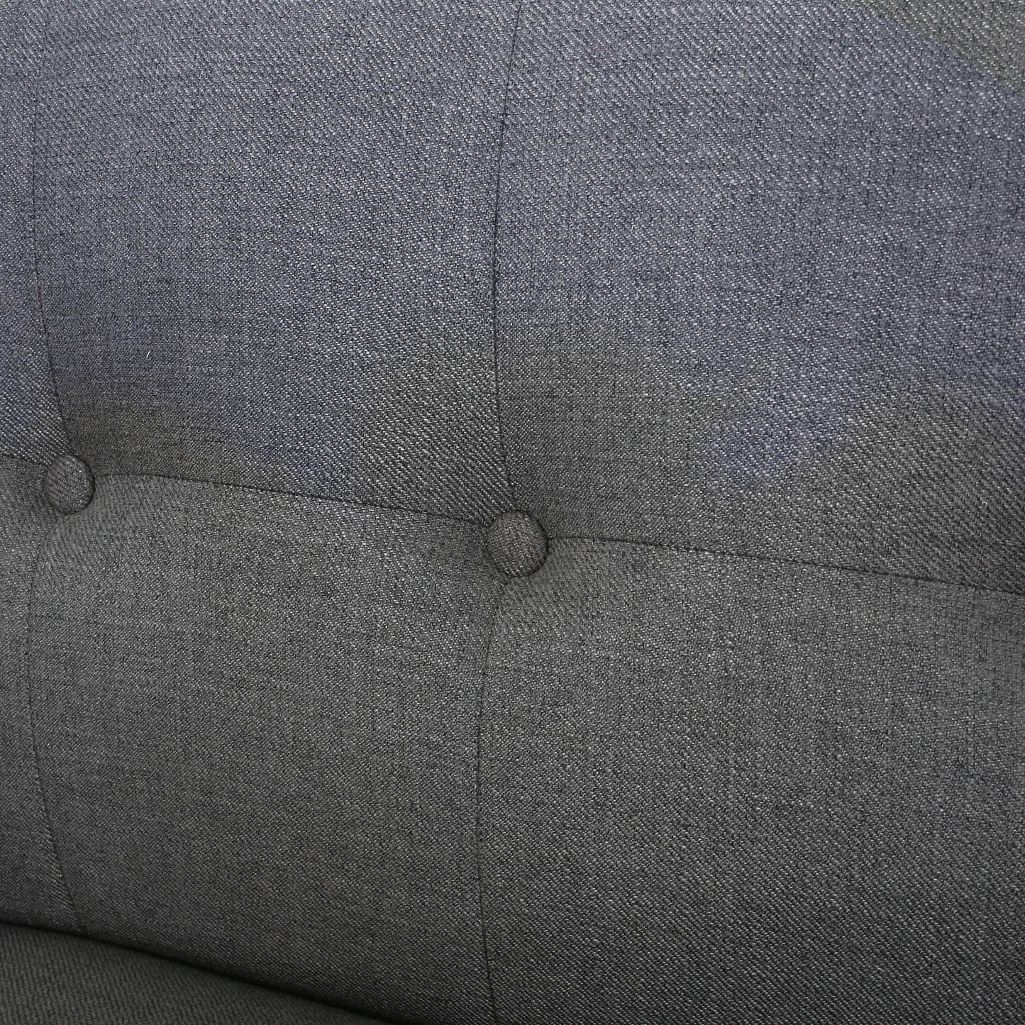Josephine Mid-century Modern Tufted Fabric Upholstered Sofa by Christopher Knight Home