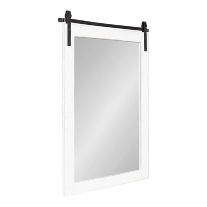 Kate and Laurel Cates Rustic Rectangular Wall Mirror
