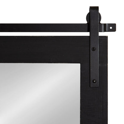 Kate and Laurel Cates Rustic Rectangular Wall Mirror