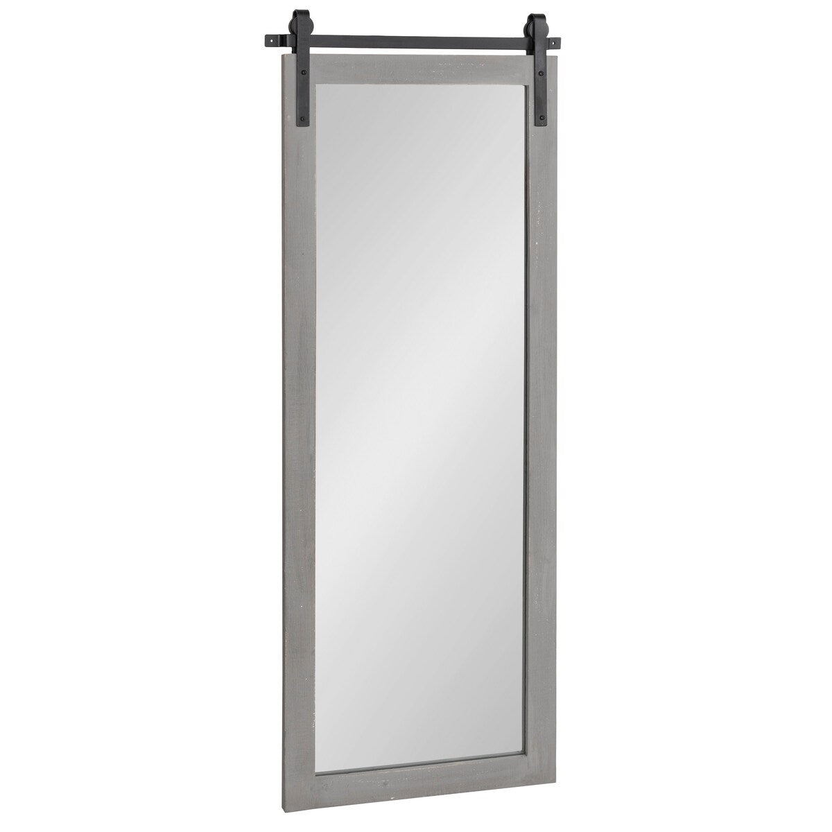 Kate and Laurel Cates Rustic Rectangular Wall Mirror