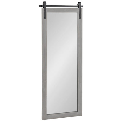 Kate and Laurel Cates Rustic Rectangular Wall Mirror