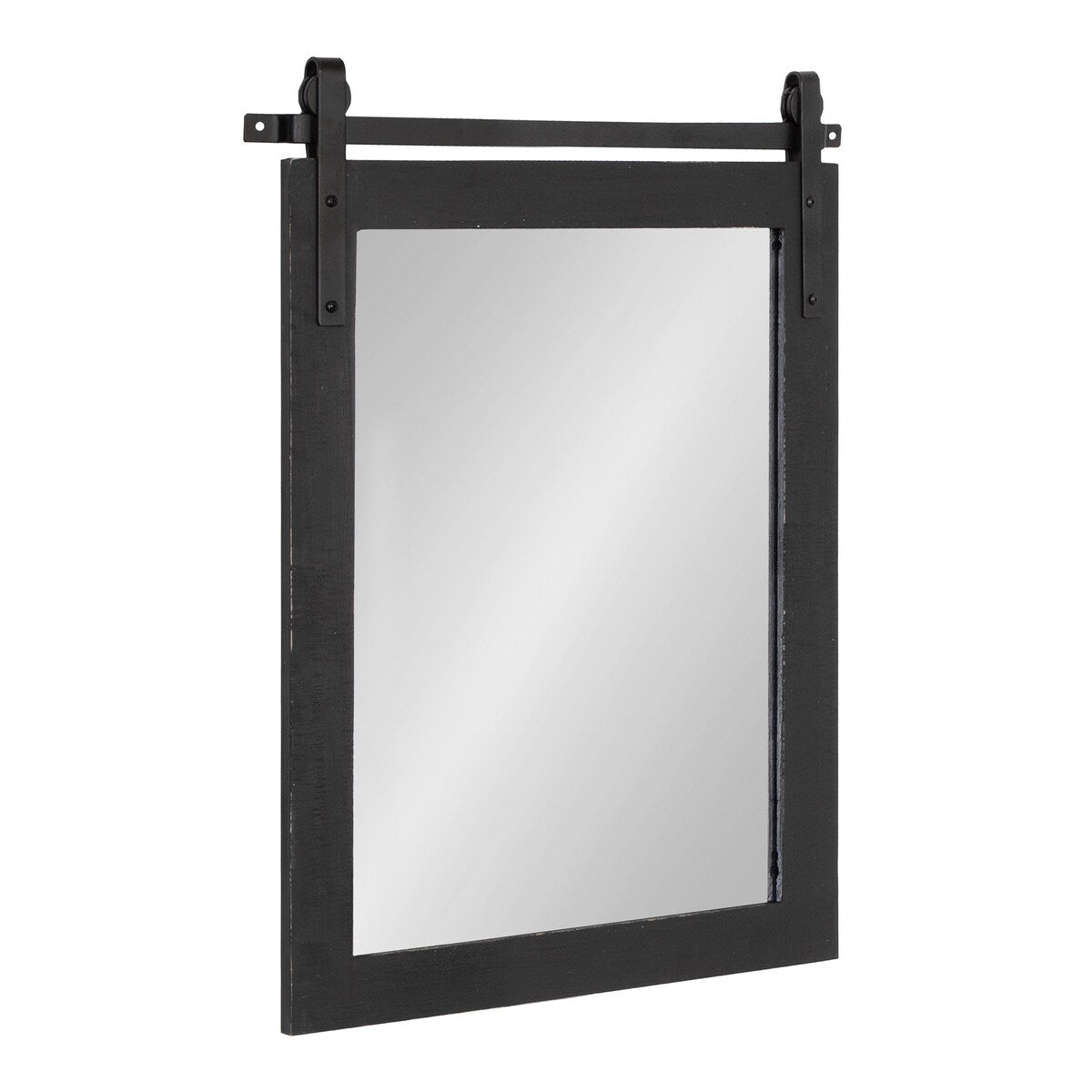 Kate and Laurel Cates Rustic Rectangular Wall Mirror
