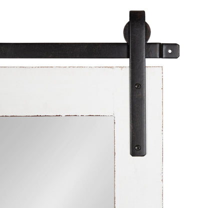 Kate and Laurel Cates Rustic Rectangular Wall Mirror