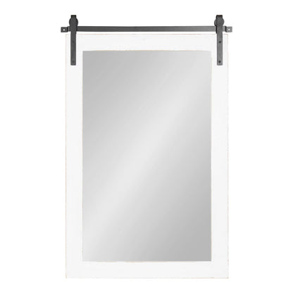 Kate and Laurel Cates Rustic Rectangular Wall Mirror
