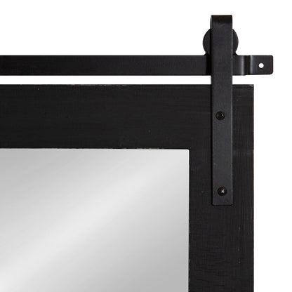 Kate and Laurel Cates Rustic Rectangular Wall Mirror