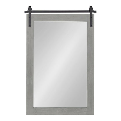 Kate and Laurel Cates Rustic Rectangular Wall Mirror