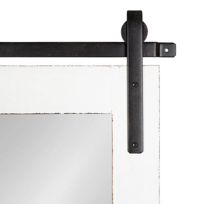 Kate and Laurel Cates Rustic Rectangular Wall Mirror