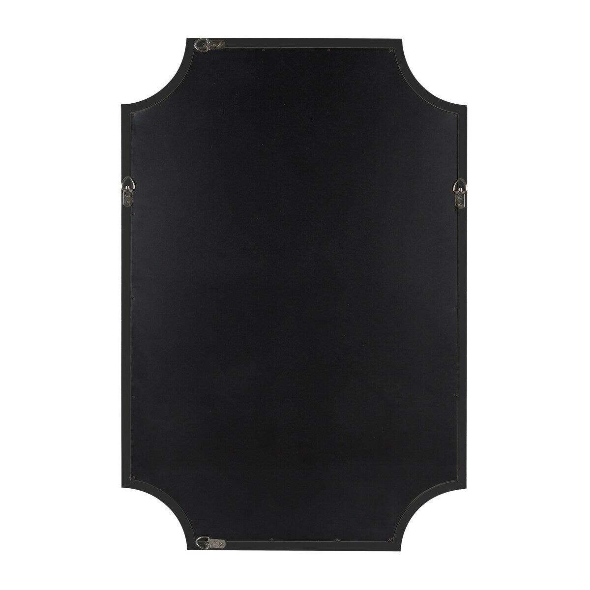 Kate and Laurel Hogan Scalloped Wood Framed Mirror