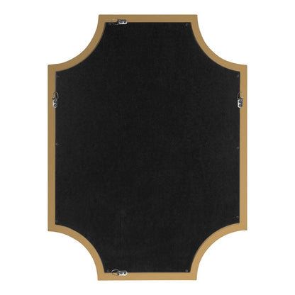 Kate and Laurel Hogan Scalloped Wood Framed Mirror