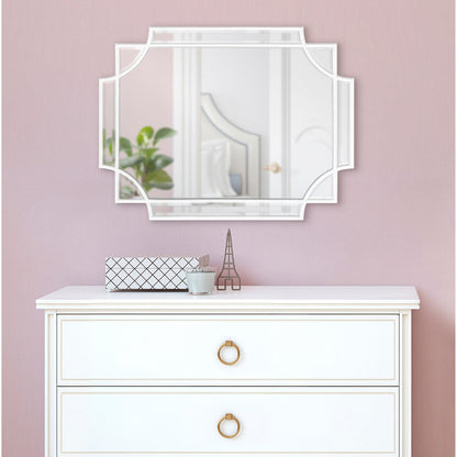 Kate and Laurel Minuette Traditional Decorative Framed Wall Mirror