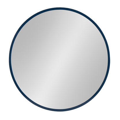 Kate and Laurel Travis Round Wood Accent Wall Mirror