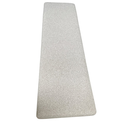 Brittan 1.5m Brushed Gold Ottoman - Clay Grey