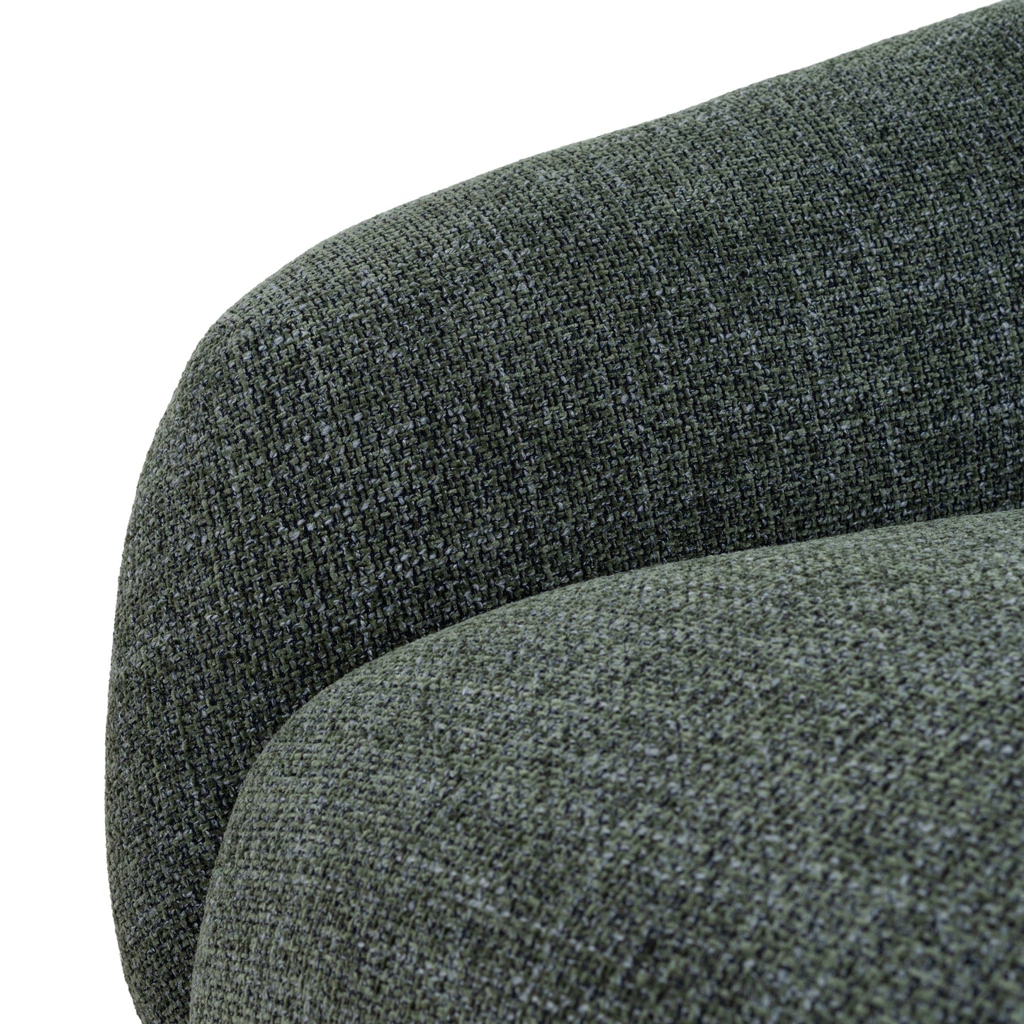 Arlo Swivel Armchair - Moss Green