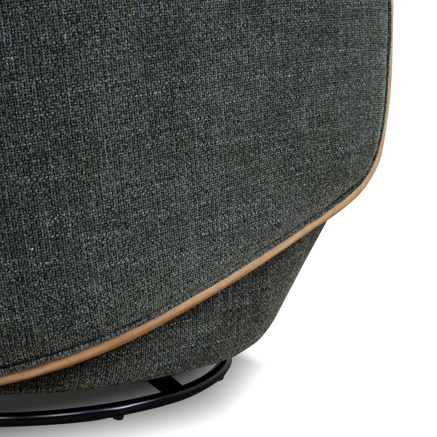 Camden Swivel Armchair - Moss Green